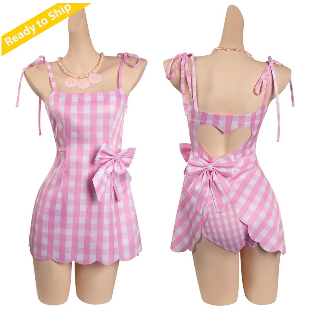 Barbie Margot Robbie Halloween Cosplay Costume 🩷